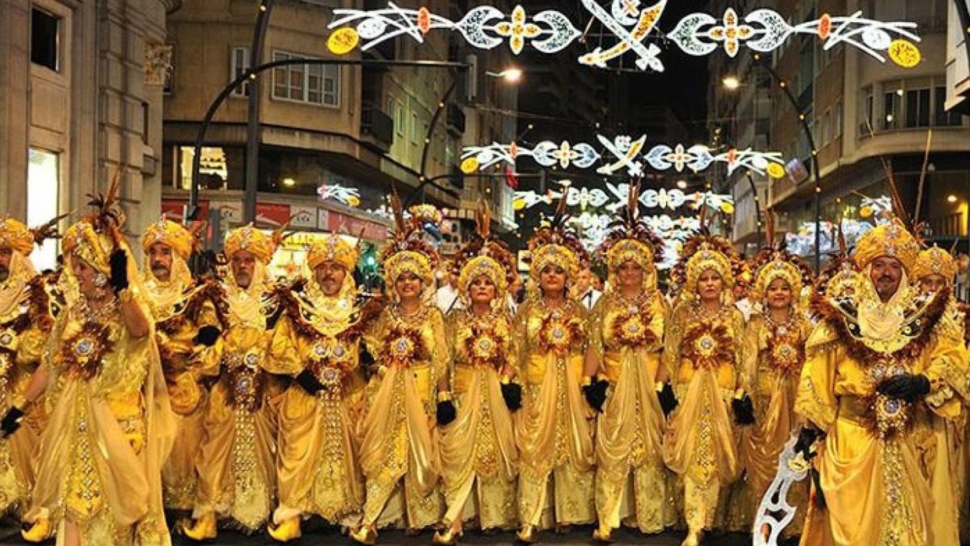 La Fiesta de Moros y Cristianos de Murcia, declarada de Interés Turístico Internacional