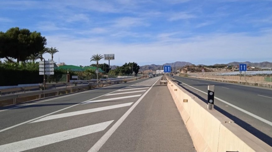 La Comunidad licita la remodelación de la vía de servicio de la RM-11 entre Lorca y Águilas