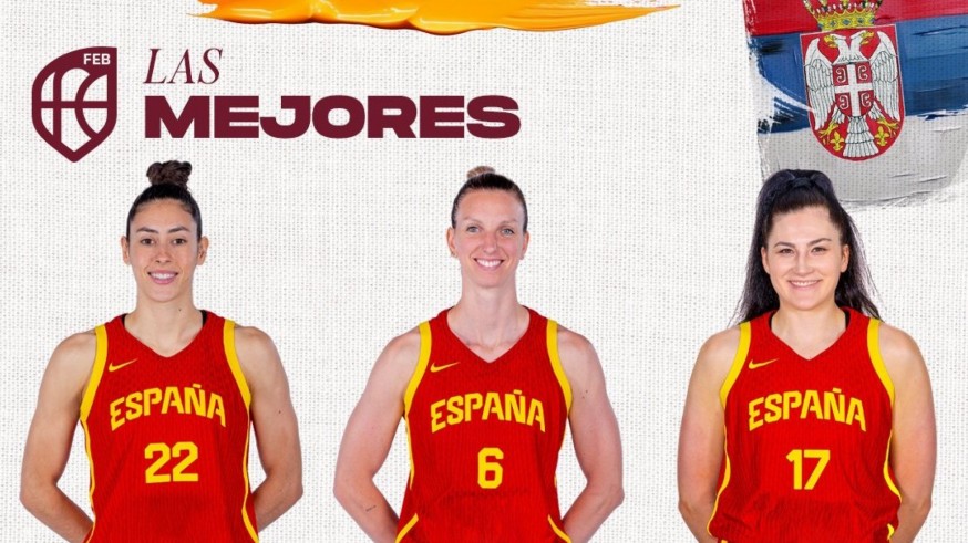 España y Laura Gil, a cuartos de final tras ganar a Serbia (62-70)