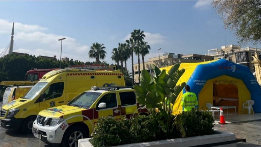 El 061 refuerza su dispositivo para el Bando de la Huerta con especial preocupación por el consumo de alcohol en menores