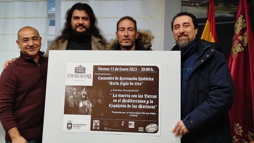 El documental 'La guerra con los turcos en el Mediterráneo y la expulsión de los moriscos' se estrena este viernes en Yecla