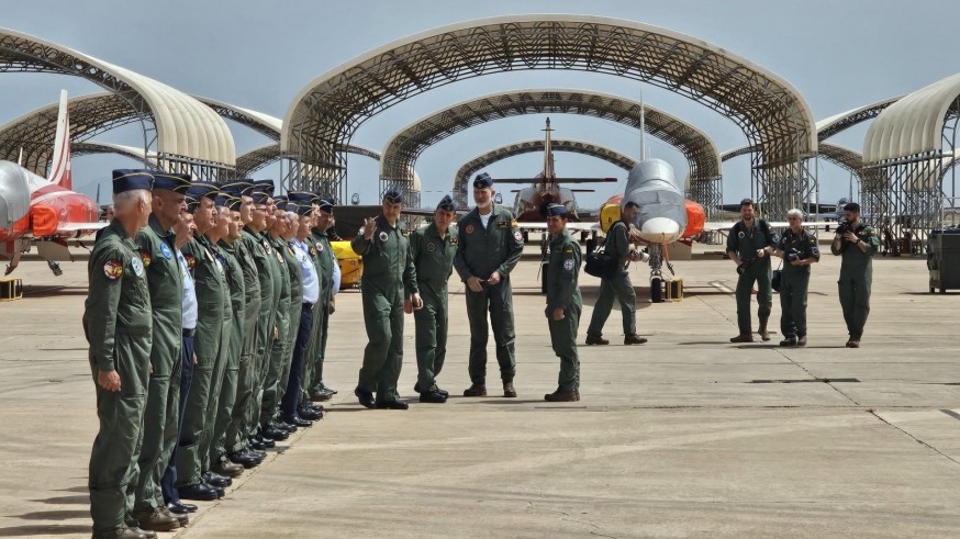 La Región de Murcia despide a los C-101 en el 40 aniversario de la Patrulla Águila