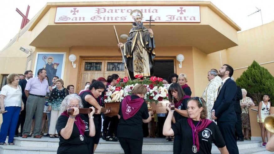 La parroquia de San Ginés de la Jara se prepara para celebrar al patrón de Cartagena