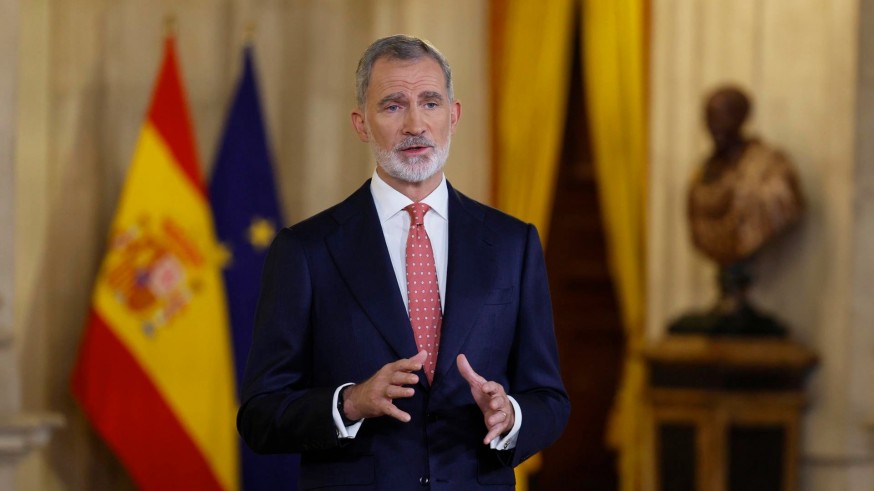 Felipe VI llama a reforzar la convivencia democrática frente a la desafección y los extremismos