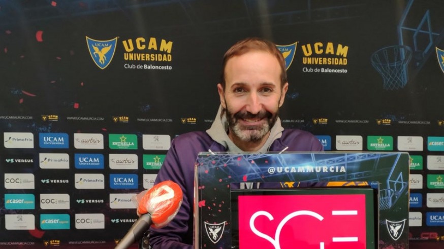 Sito Alonso: "Competir nos da la vida aunque el San Pablo Burgos es uno de los mejores equipos"