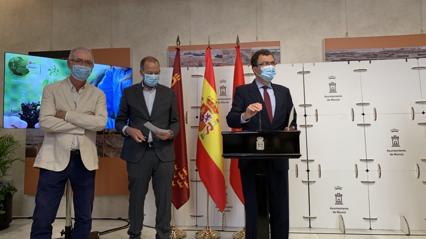 El proyecto Smart Green permitirá reforestar 450 hectáreas del municipio de Murcia 
