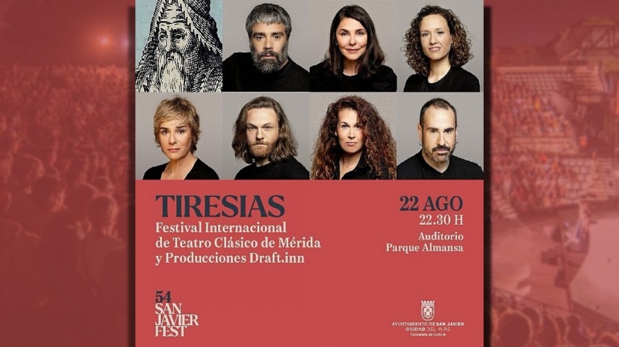 Con la actriz Anabel Alonso hablamos de la obra 'Tiresias', que llega mañana al Festival de Teatro, Música y Danza de San Javier