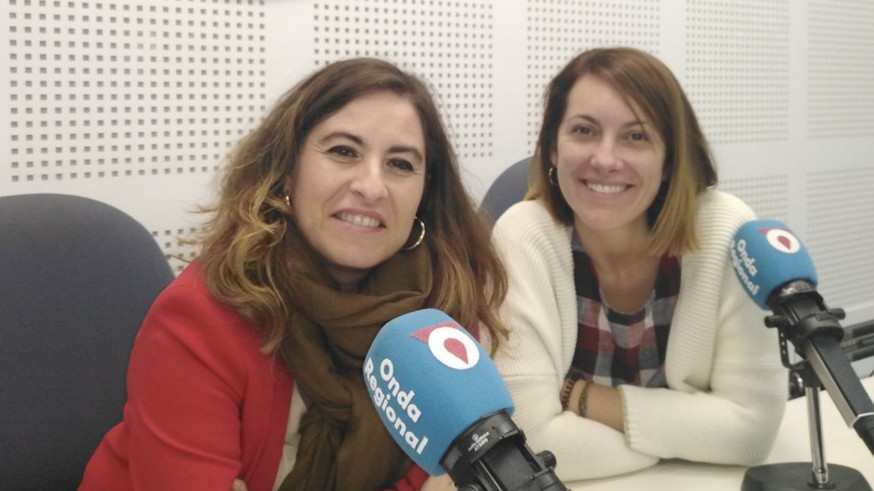 Asunción Santos y Mariola Egea durante la entrevista en el programa Afectos Especiales