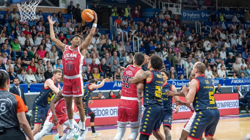 El UCAM Murcia CB pisa fuerte y gana también en Andorra (89-95) 