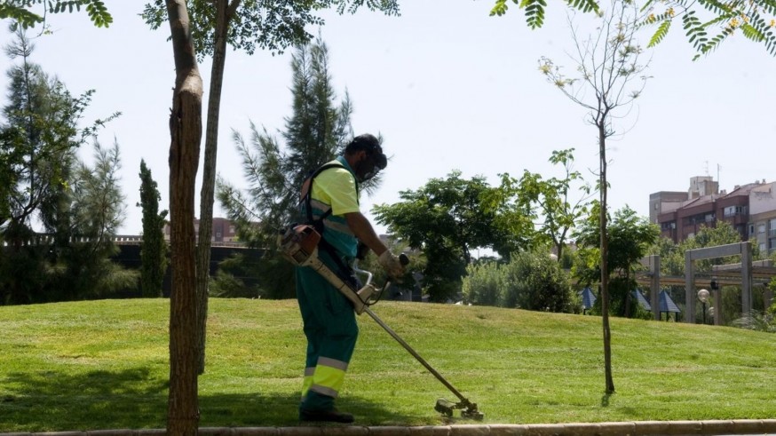 a Junta de Gobierno de Cartagena destinará 40 millones a la conservación de zonas verdes