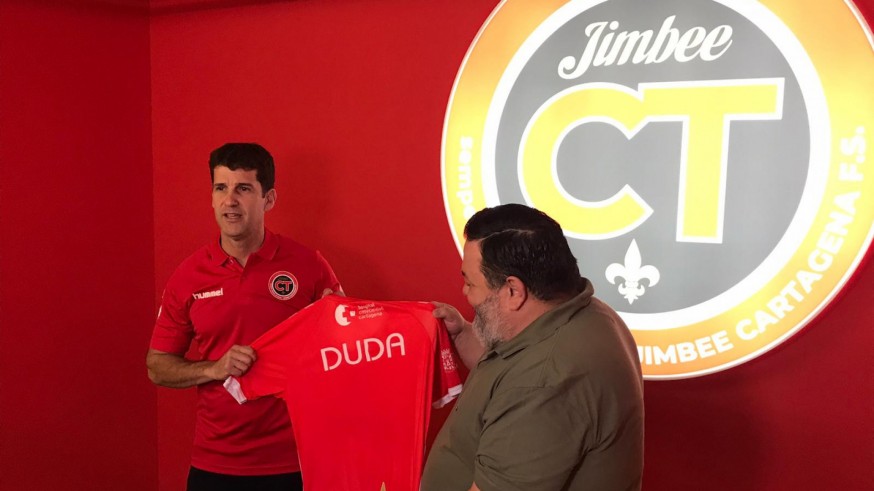 Duda aceptó fichar por el Jimbee Cartagena FS por la "envergadura de su proyecto"