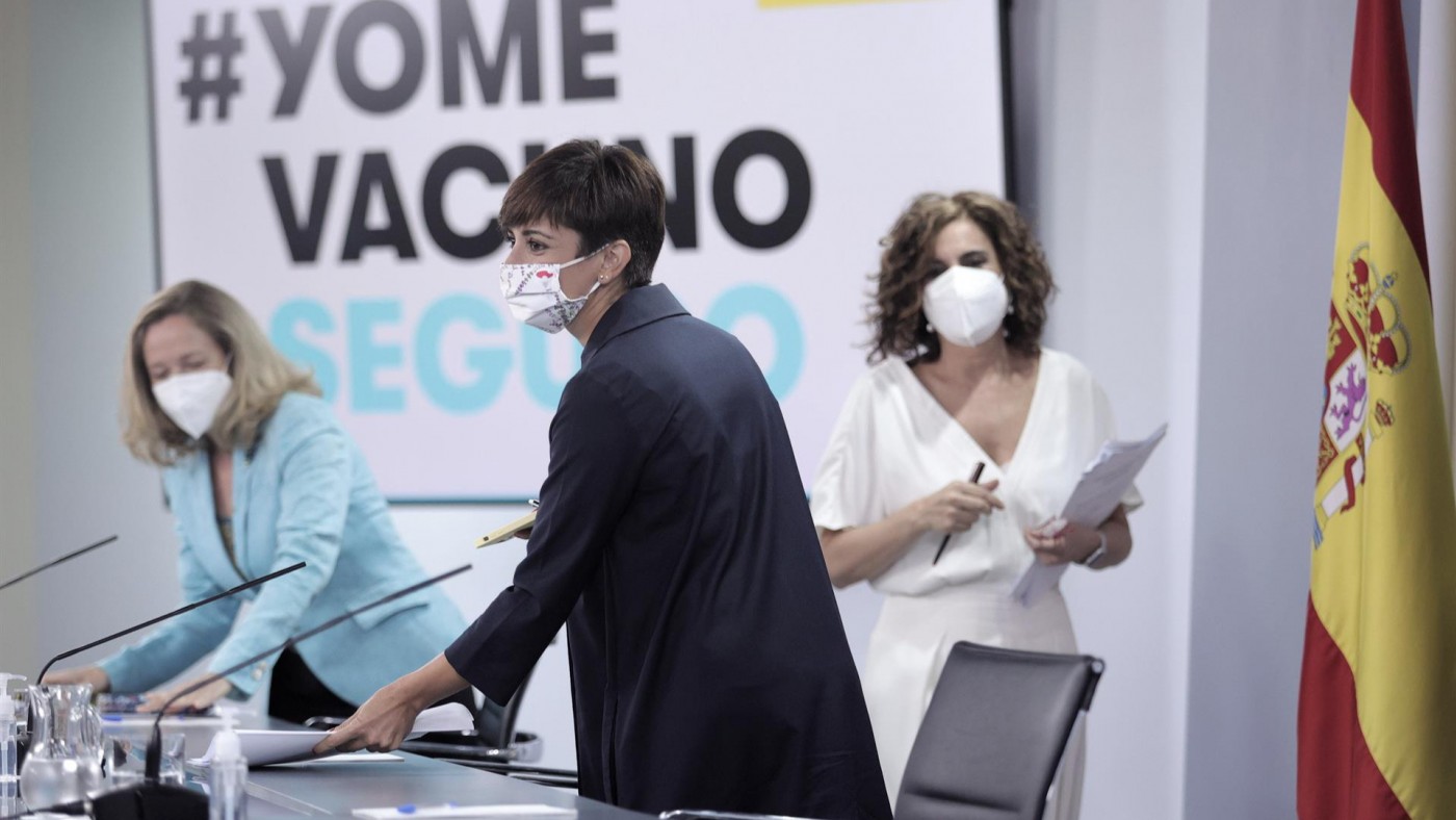 Rueda de prensa tras el Consejo de Ministros