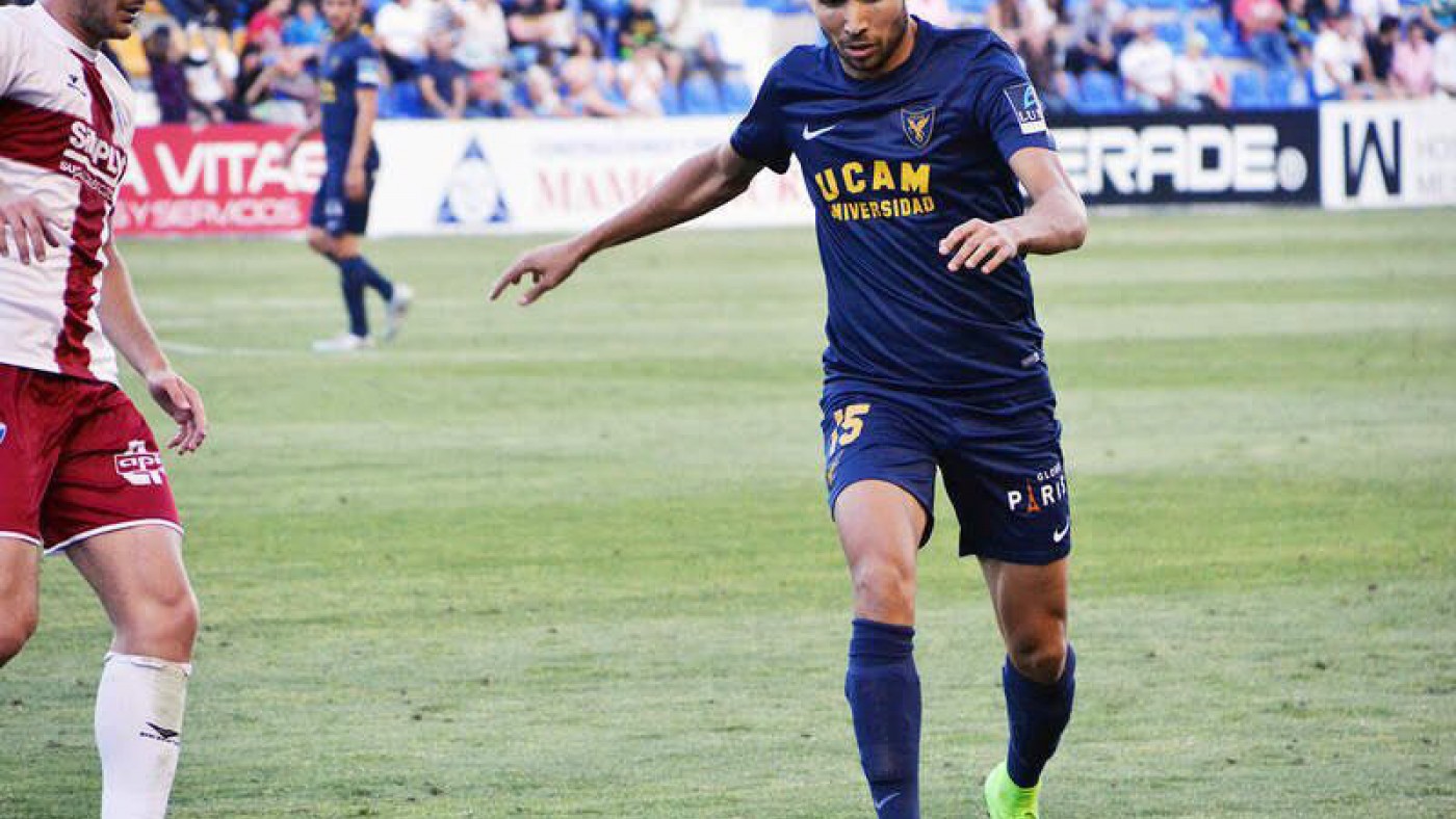 Morillas, en un partido del UCAM (foto:UCAM)