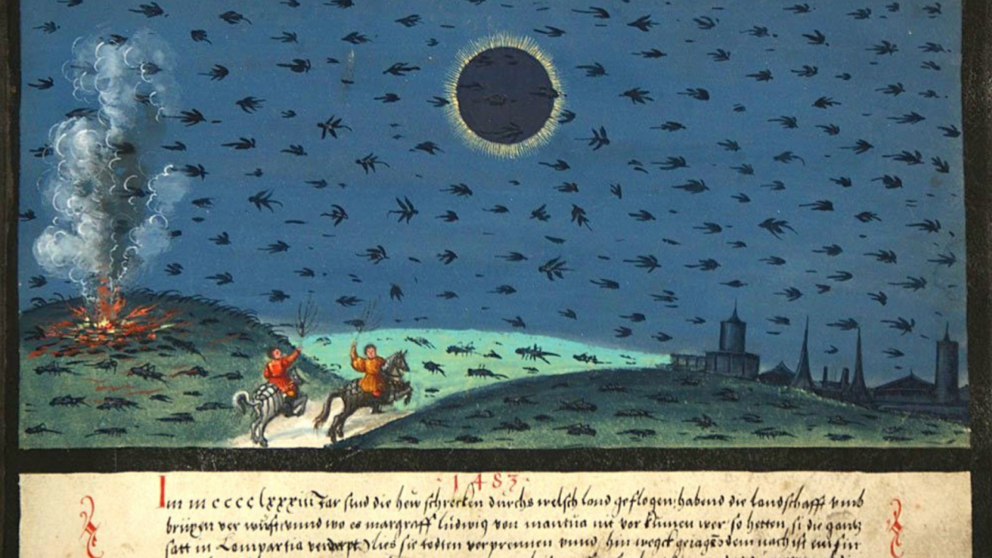 Terror a lo desconocido, superstición y símbolos: los eclipses en la historia del arte