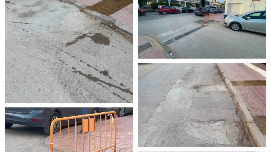 El PP de Mazarrón critica las obras en Bahía y Playa Grande en pleno verano