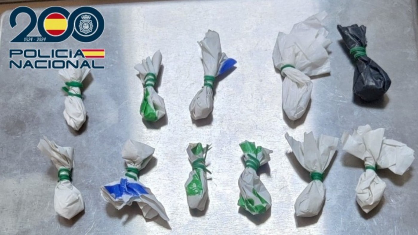 Detenido en San Ginés con “speed” oculto en un bote de chicles