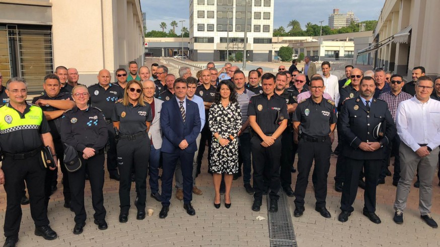 Reunión de la consejera con los jefes de las policías locales de la Región