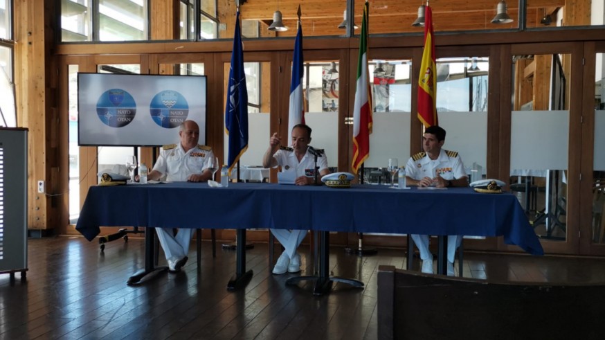 Las agrupaciones permanentes de la OTAN se han dado el relevo en Cartagena. ORM