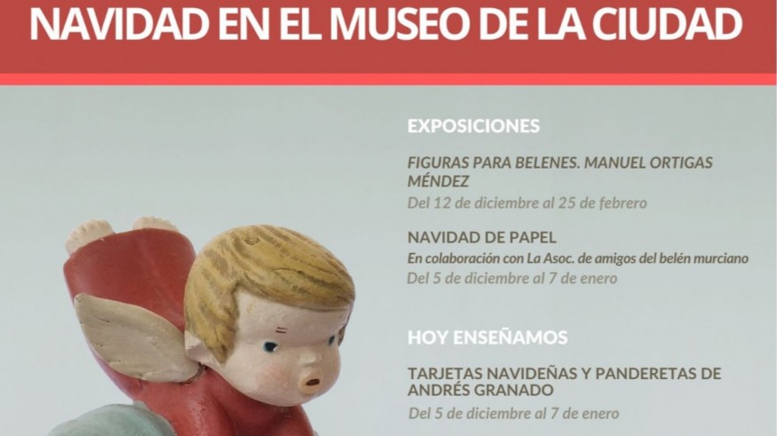 Noticias desde el Museo de la Ciudad. Tarjetas navideñas y panderetas de Andrés Granado