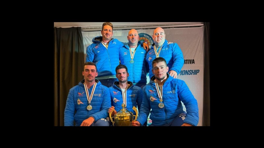 El Club Náutico de Santa Lucía de Cartagena, campeón del Mundo de pesca desde la orilla