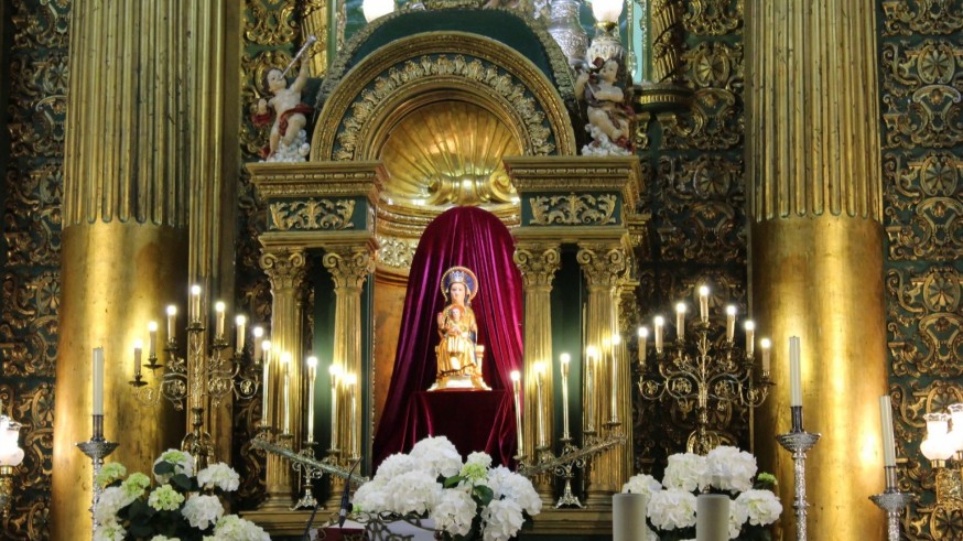 La imagen de la Virgen de la Arrixaca visita Librilla