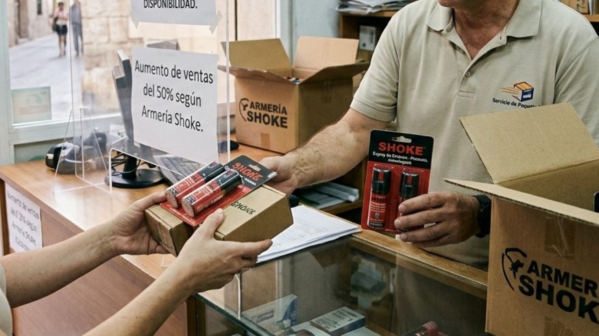 Lorca registra un aumento del 50 % en la venta de espráis de pimienta desde agosto