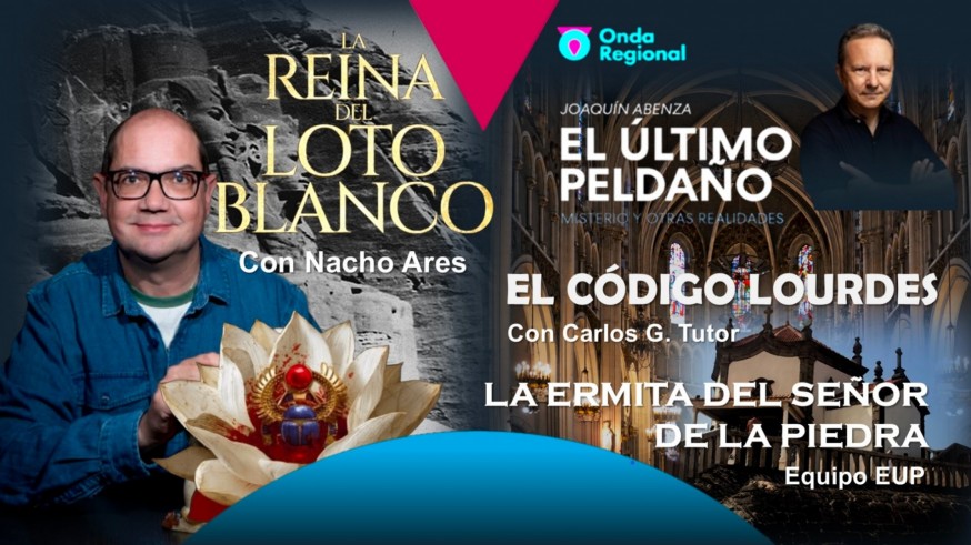 La reina del loto blanco. La ermita del Señor de la Piedra. El Código Lourdes.