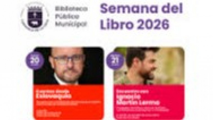 Caravaca de la Cruz celebra la Semana del Libro con una amplia programación de encuentros y talleres