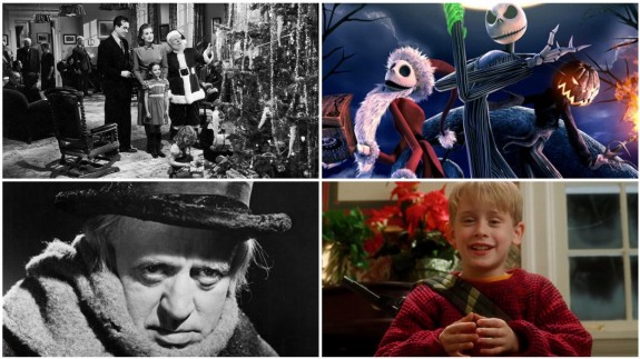 Fotogramas de las cuatro películas de Navidad de las que hablamos con José Antonio Molina
