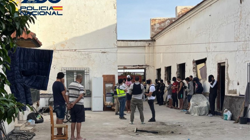 Cuatro detenidos en Murcia por el desmantelamiento de un punto de receptación de objetos robados