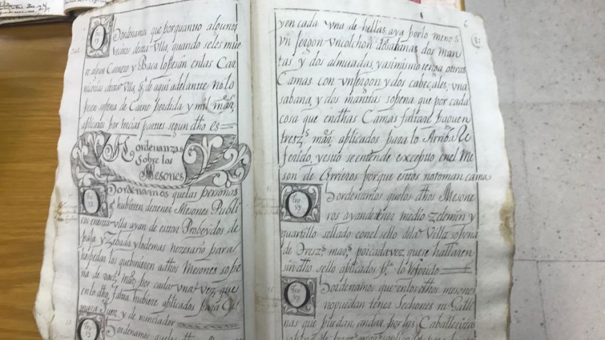 Uno de los documentos recuperados