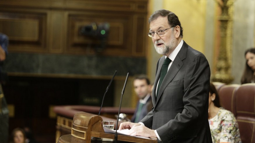 Rajoy en su última intervención como presidente