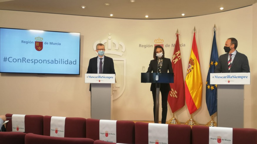 Rueda de prensa tras el Consejo de Gobierno de este jueves.