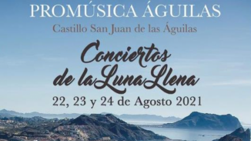 PLAZA PÚBLICA. Los conciertos de Luna Llena, en el Castillo de San Juan de las Águilas, a las 22:30h