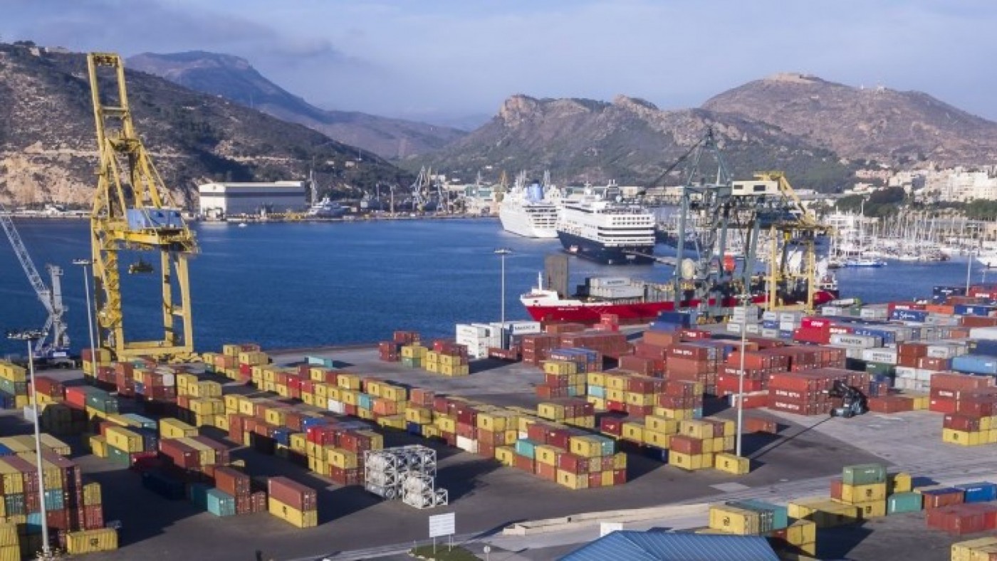 El Puerto de Cartagena cerrará el año con récord en tráfico de graneles sólidos 