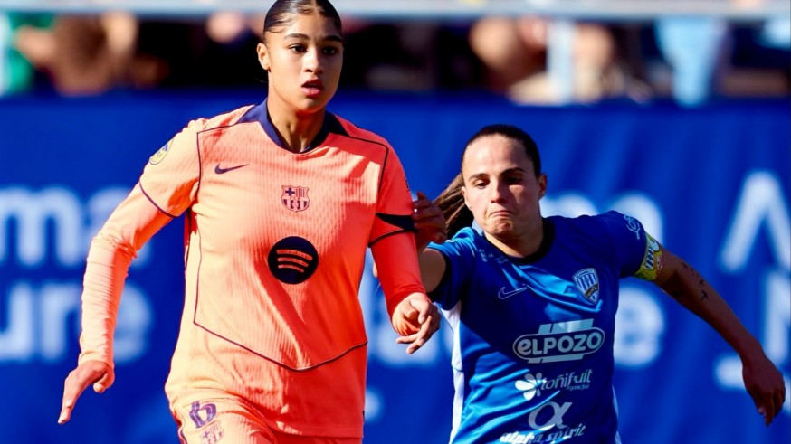 El Alhama ElPozo saca músculo defensivo en su derrota ante el Barça