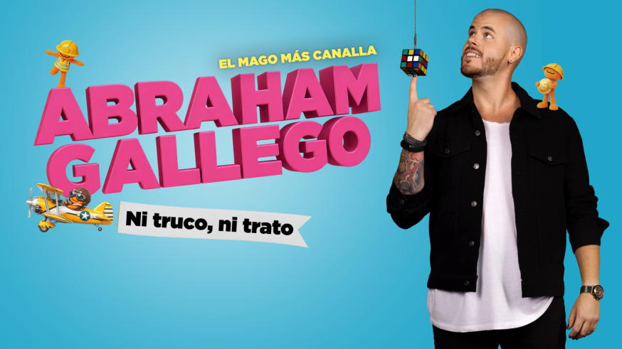 El mago murciano Abraham Gallego dará el salto a la Gran Vía de Madrid con su espectáculo "Ni truco ni trato"