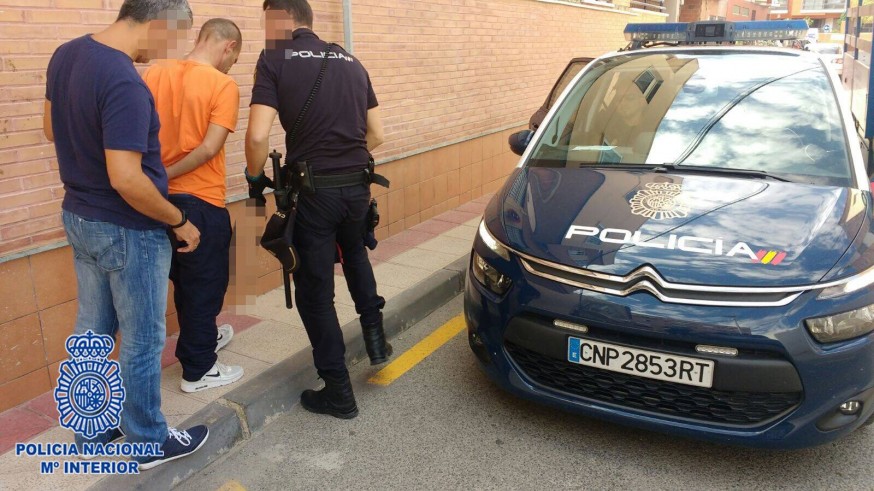 Imagen del detenido