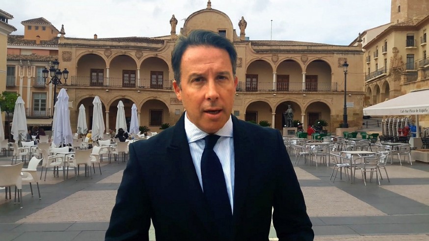Fulgencio Gil, presidente del PP de Lorca