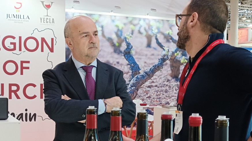 La Región de Murcia exportó el año pasado 96.000 toneladas de vino por valor de 157 millones de euros a 140 países
