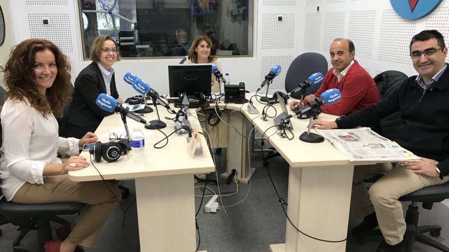 Los tertulianos, en el estudio de ORM
