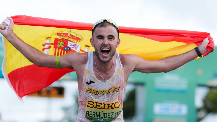 2.300 metros de altitud y a 40 grados. Así logró Manú Bermúdez su bronce en Brasil