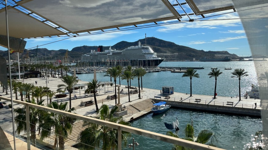 Aviso amarillo por viento y oleaje en la costa de la Región de Murcia para este miércoles