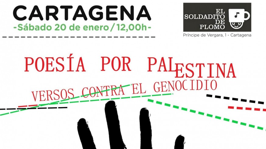 Cartagena. Poesía por Palestina