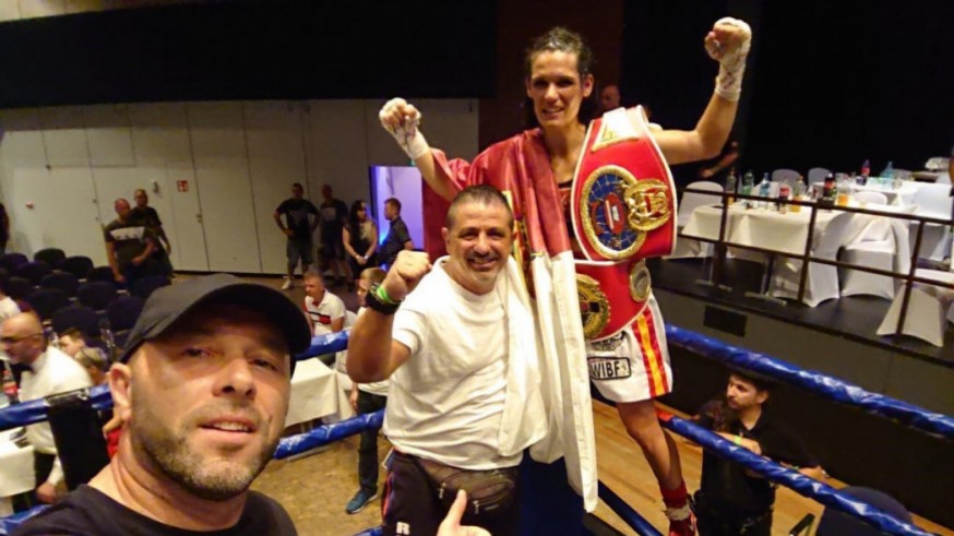 La lumbrerense Mari Carmen Romero, Campeona de Europa de la Federación Internacional de Boxeo