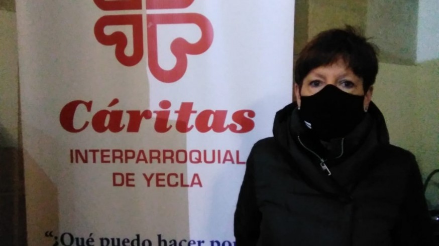 Cáritas Yecla continúa con su labor y lo hace con Concha Palao como directora 
