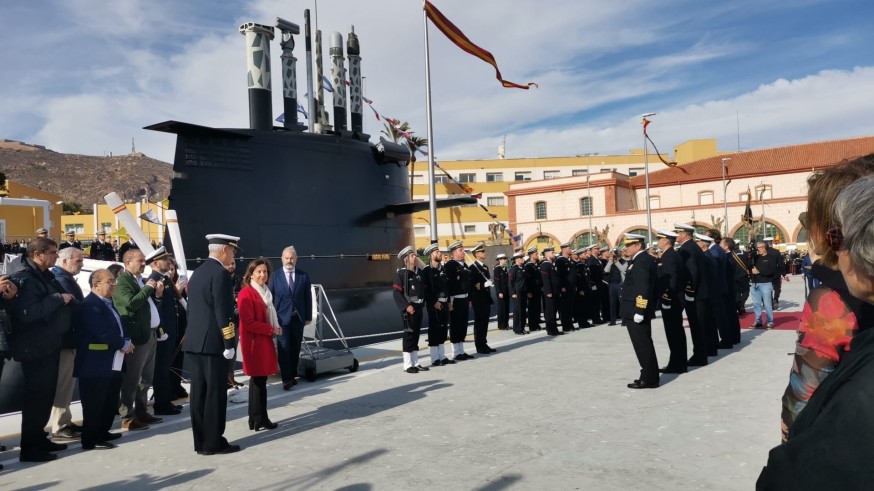Navantia entrega a la Armada del Submarino S-81 Isaac Peral