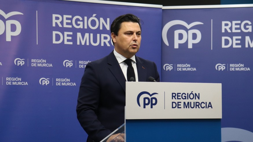 El PP convoca este domingo a la sociedad murciana contra la "tropelía de Pedro Sánchez"