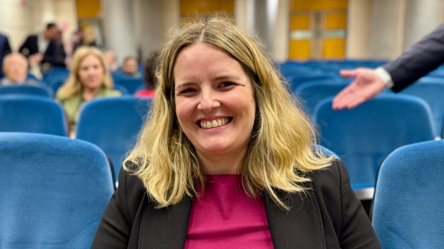 Los jóvenes empresarios de la Región respaldan la continuidad de Almudena Abellán