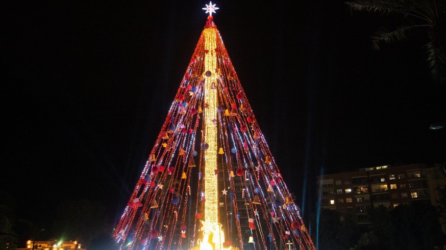 Gran Árbol de Navidad en Murcia